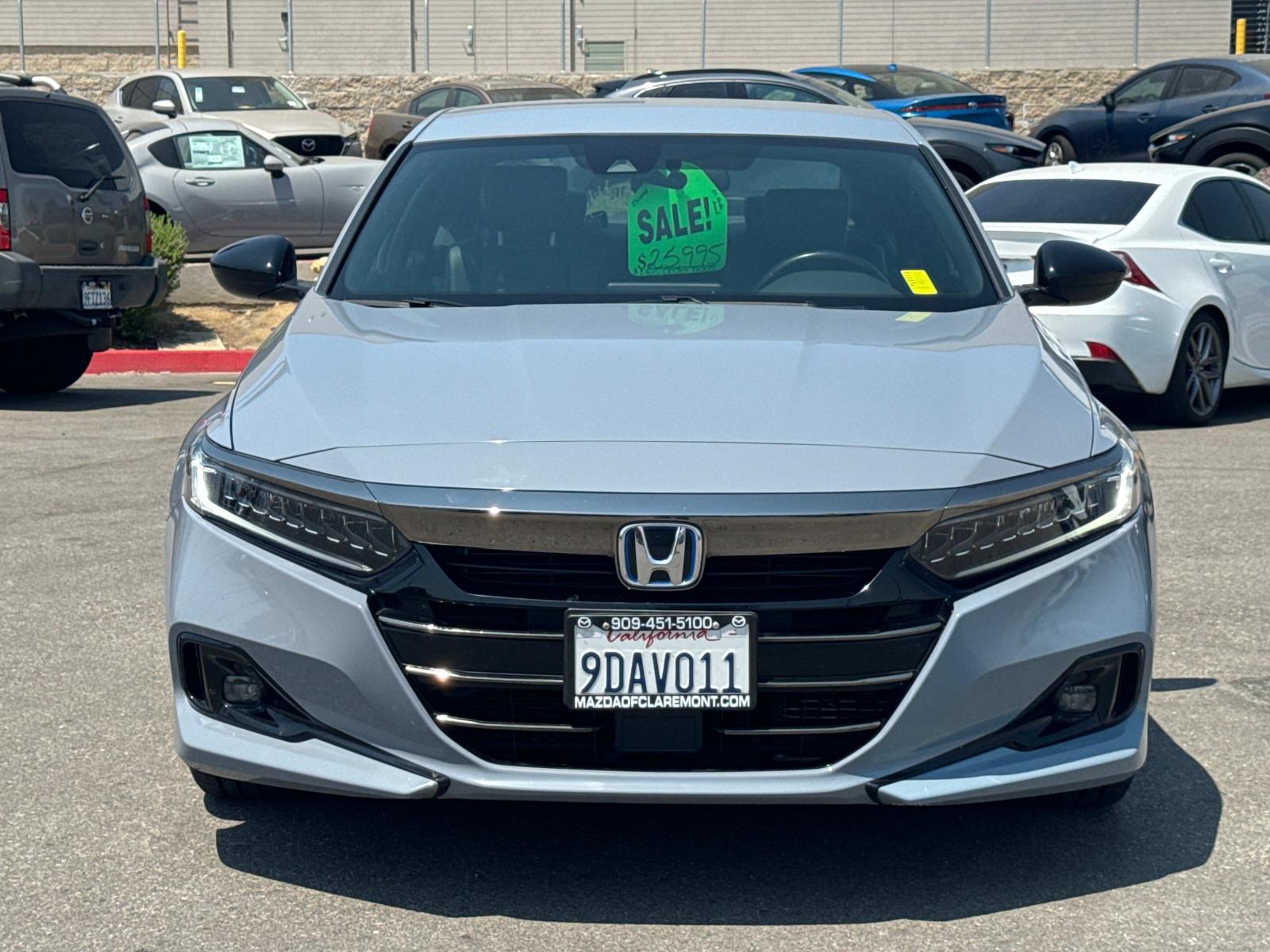 Used 2022 Honda Accord Hybrid Sport with VIN 1HGCV3F27NA033377 for sale in Northfield, Minnesota