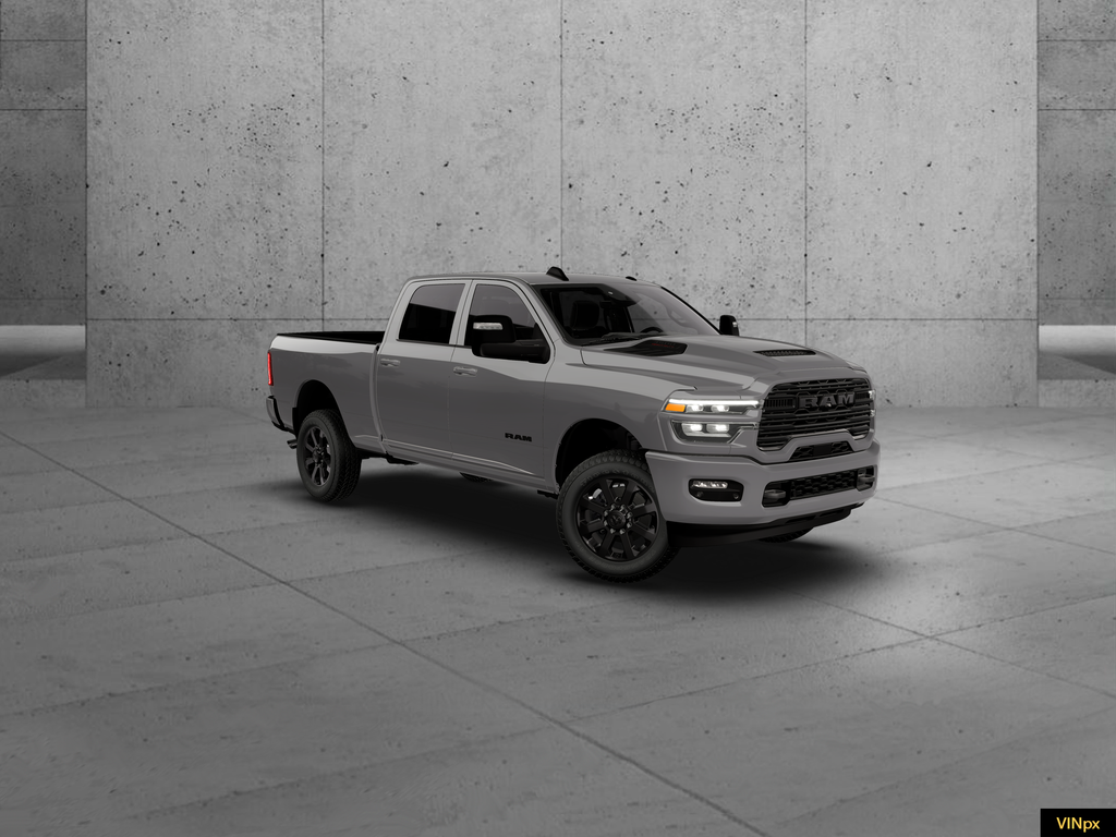 New 2026 Ceramic Gray Clear-Coat Exterior Paint RAM Laramie image 4
