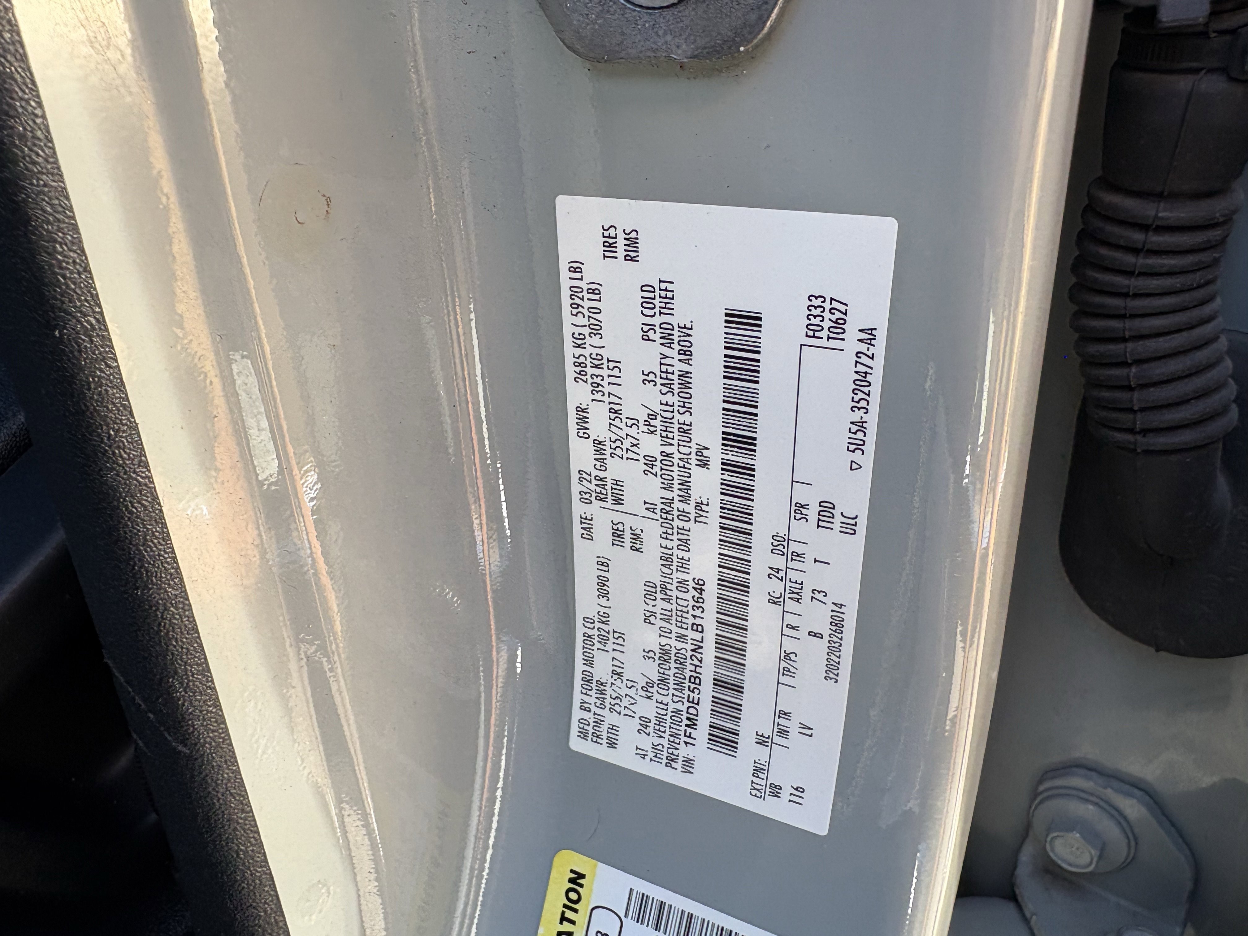 2022 Ford Bronco Base Big Bend Black Diamond Outer Banks photo 12