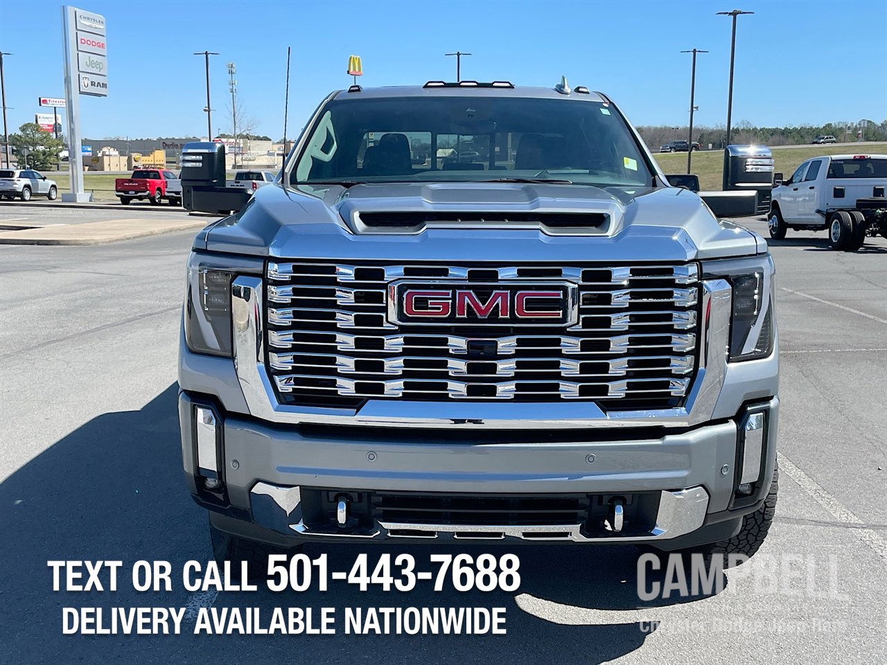Used 2024 GMC Sierra 2500HD Denali with VIN 1GT49RE77RF146469 for sale in Little Rock