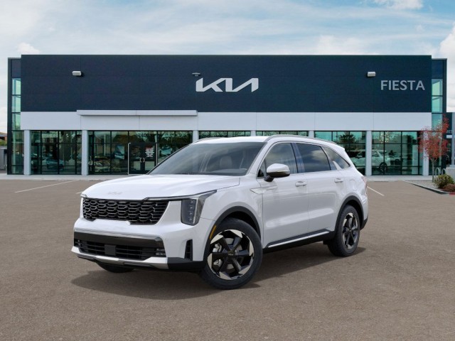 New 2025 Snow White Pearl Kia EX image 1