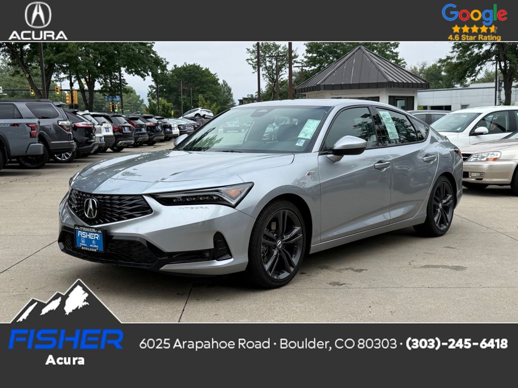Used 2025 Lunar Silver Metallic Acura A-Spec Package image 1