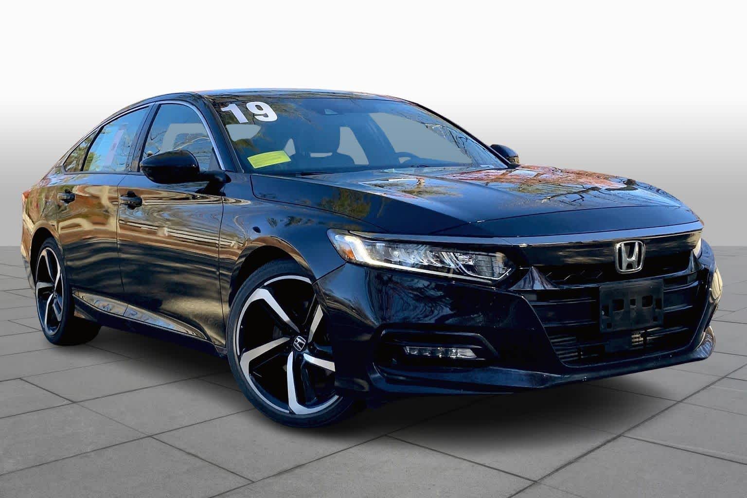 Used 2019 Honda Accord Sport with VIN 1HGCV1F3XKA104774 for sale in Rockland, MA