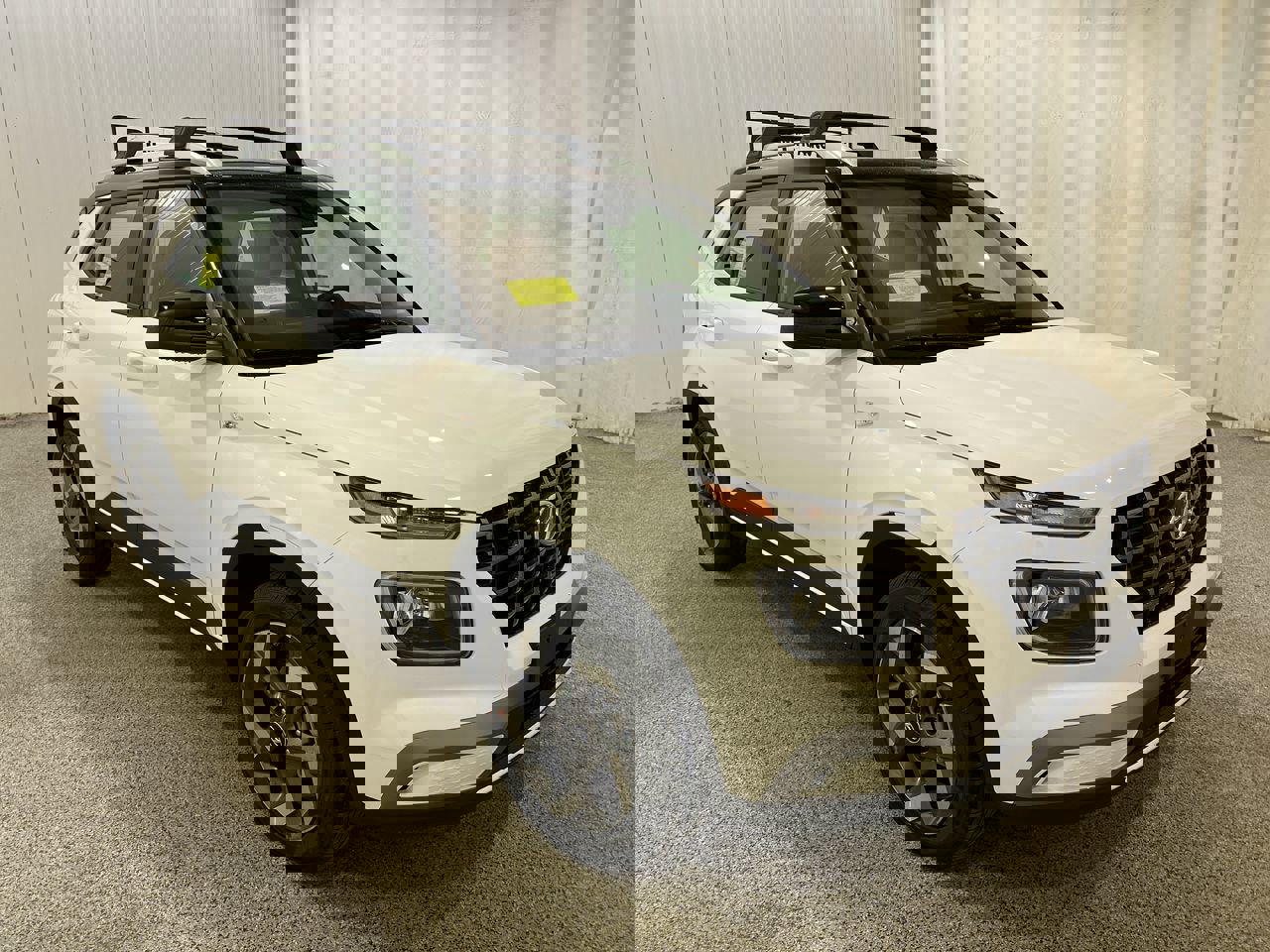 New 2025 Lunar White w/Black Roof Hyundai Limited image 1