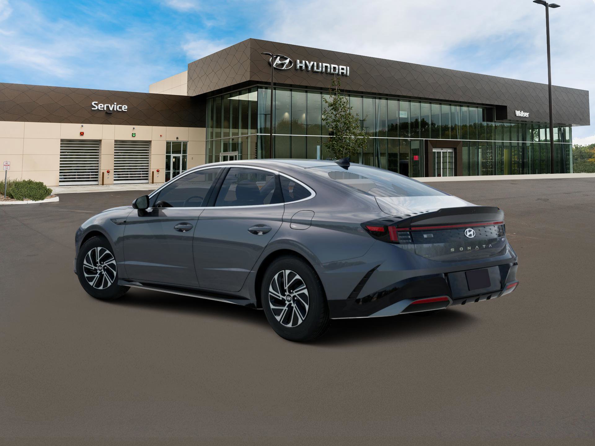 2026 Hyundai Sonata Hybrid Blue photo 2