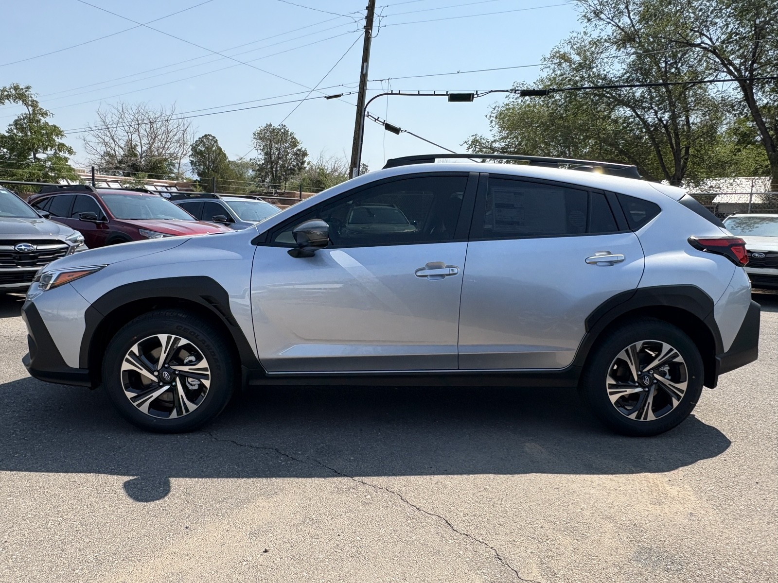New 2025 Ice Silver Metallic Subaru Premium image 8