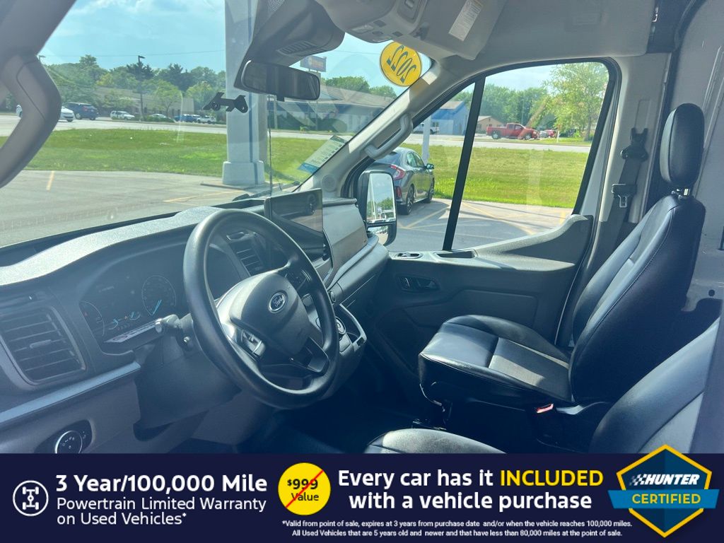 Used 2022 Ford E-Transit Cargo Van Base with VIN 1FTBW3XK2NKA51012 for sale in Marion, IN
