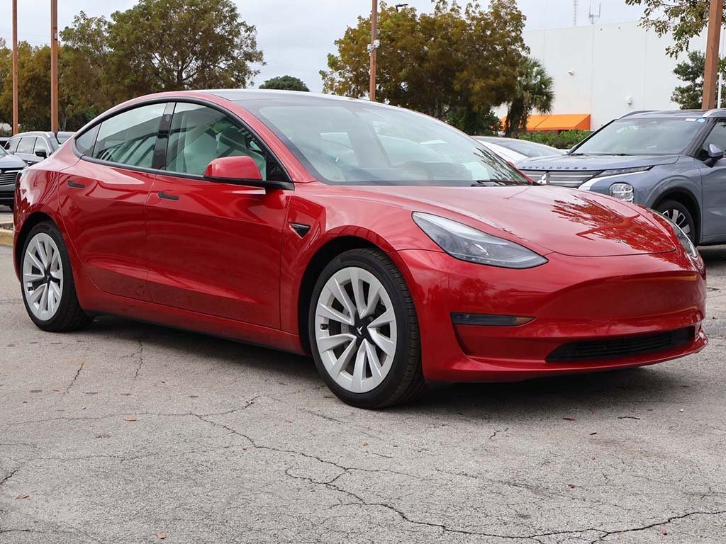 Used 2021 Tesla Model 3 Base with VIN 5YJ3E1EA5MF916010 for sale in Miami, FL