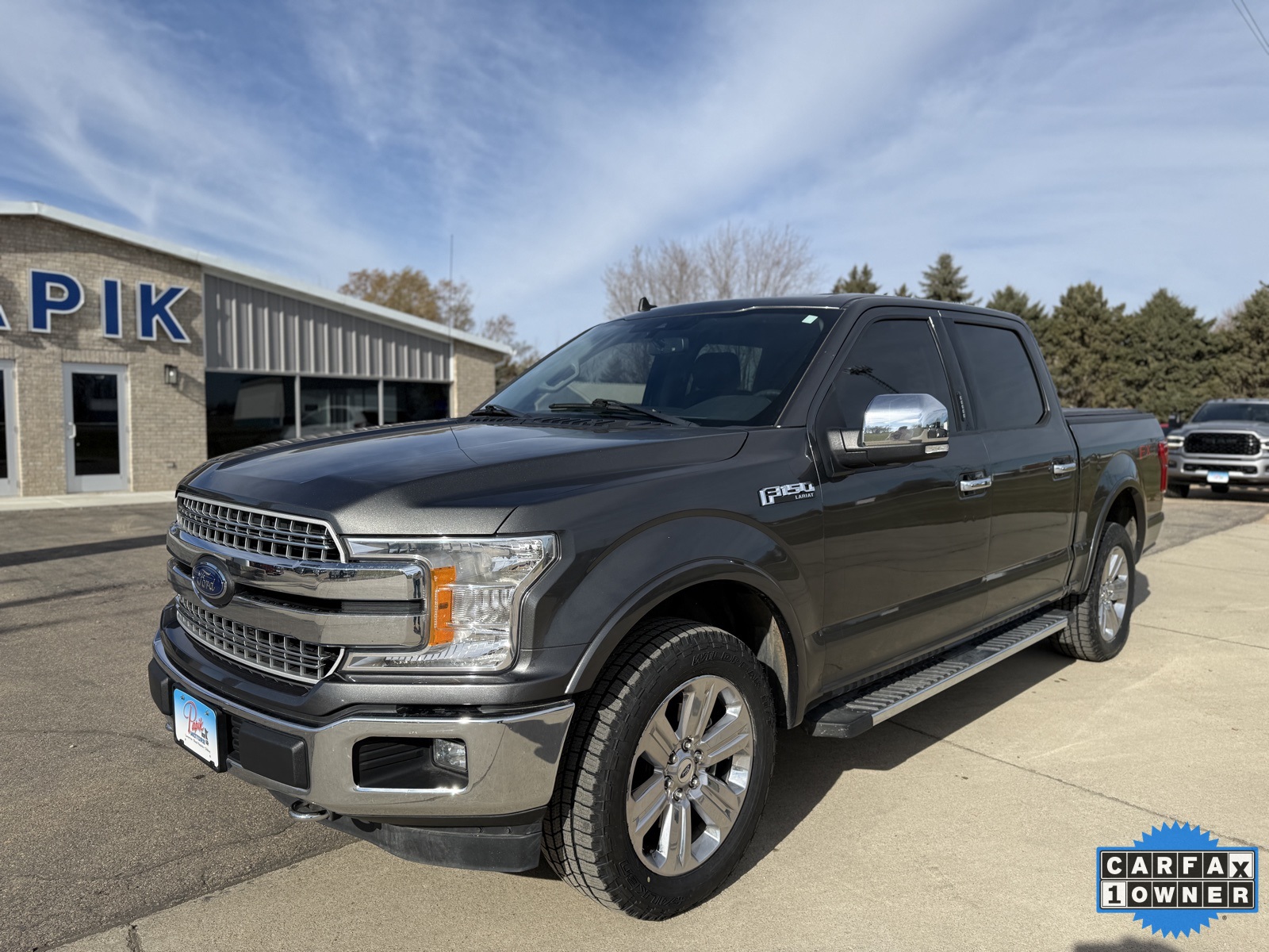 Used 2019 Ford F-150 Lariat with VIN 1FTEW1E50KKD72072 for sale in Luverne, Minnesota