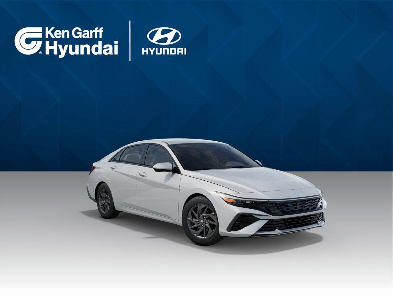 2025 Hyundai Elantra Hybrid Blue photo 2