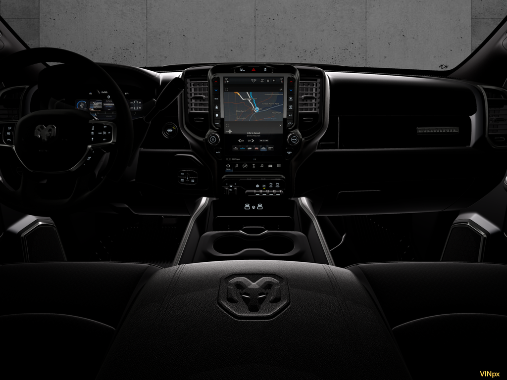 New 2026 Ceramic Gray Clear-Coat Exterior Paint RAM Laramie image 7