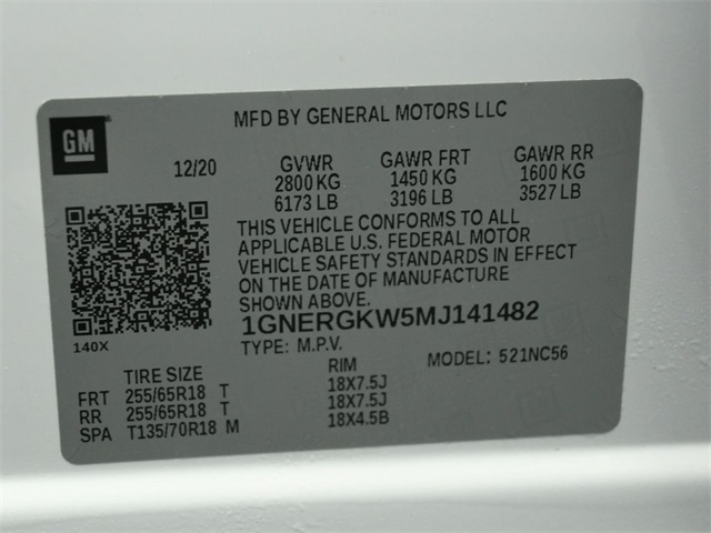 2021 CHEVROLET TRAVERSE - Image 36