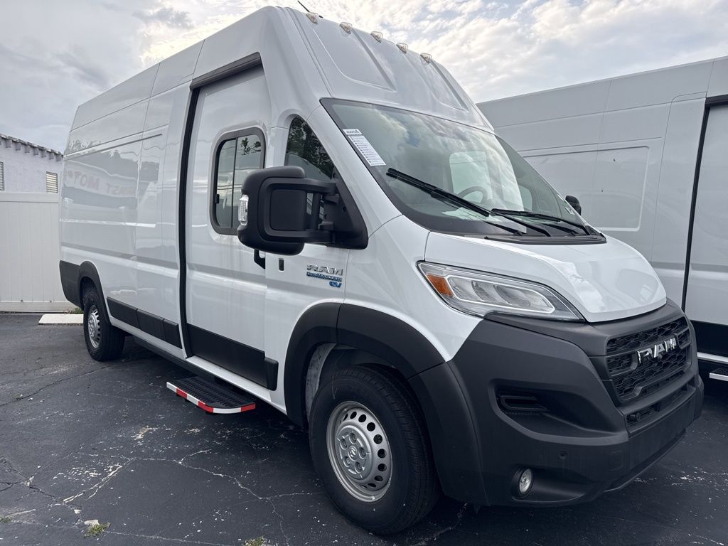 Used 2024 RAM ProMaster EV Delivery Van Base with VIN 3C6MRWAZ6RE140668 for sale in Pompano Beach, FL