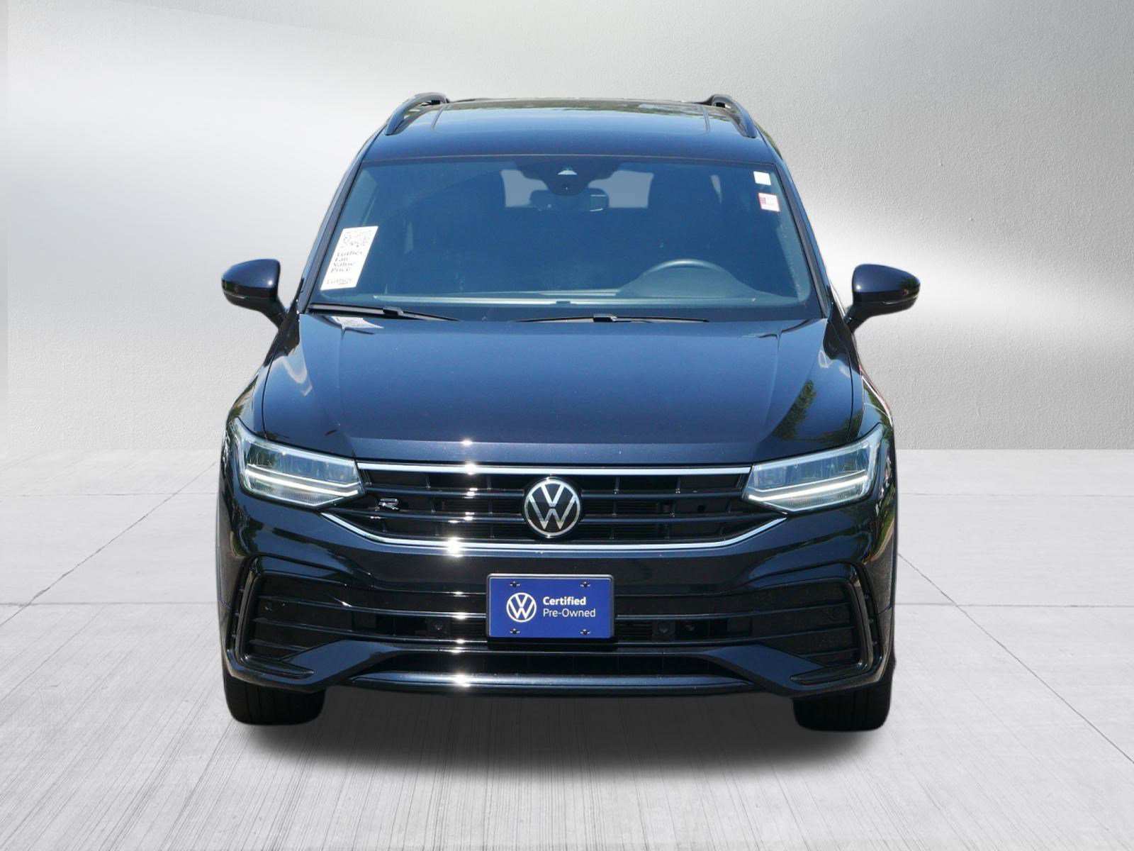 Certified 2023 Volkswagen Tiguan SE R-LINE BLACK with VIN 3VV8B7AX9PM072535 for sale in Burnsville, Minnesota