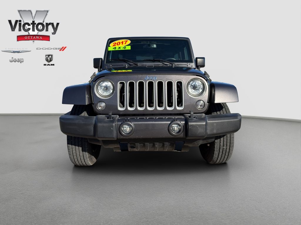 Used 2017 Jeep Wrangler Unlimited Sahara with VIN 1C4BJWEG9HL750425 for sale in Kansas City