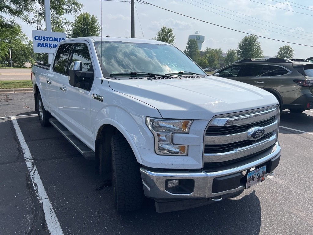 Used 2017 Ford F-150 Lariat with VIN 1FTFW1EF8HKC83114 for sale in White Bear Lake, Minnesota