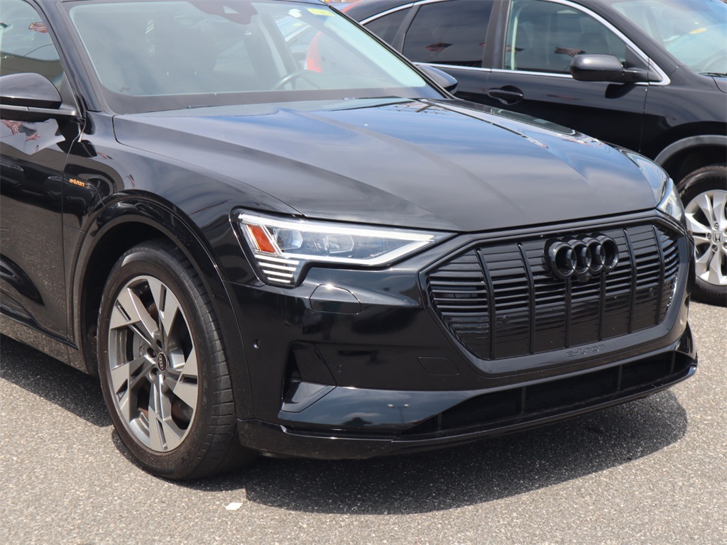 Used 2021 Audi e-tron Premium with VIN WA1AAAGE3MB012642 for sale in Hempstead, NY