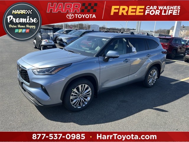New 2024 Toyota Highlander Platinum 4D Sport Utility in Worcester # ...