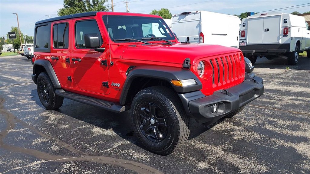 2021 Jeep Wrangler Unlimited Sport S photo 2