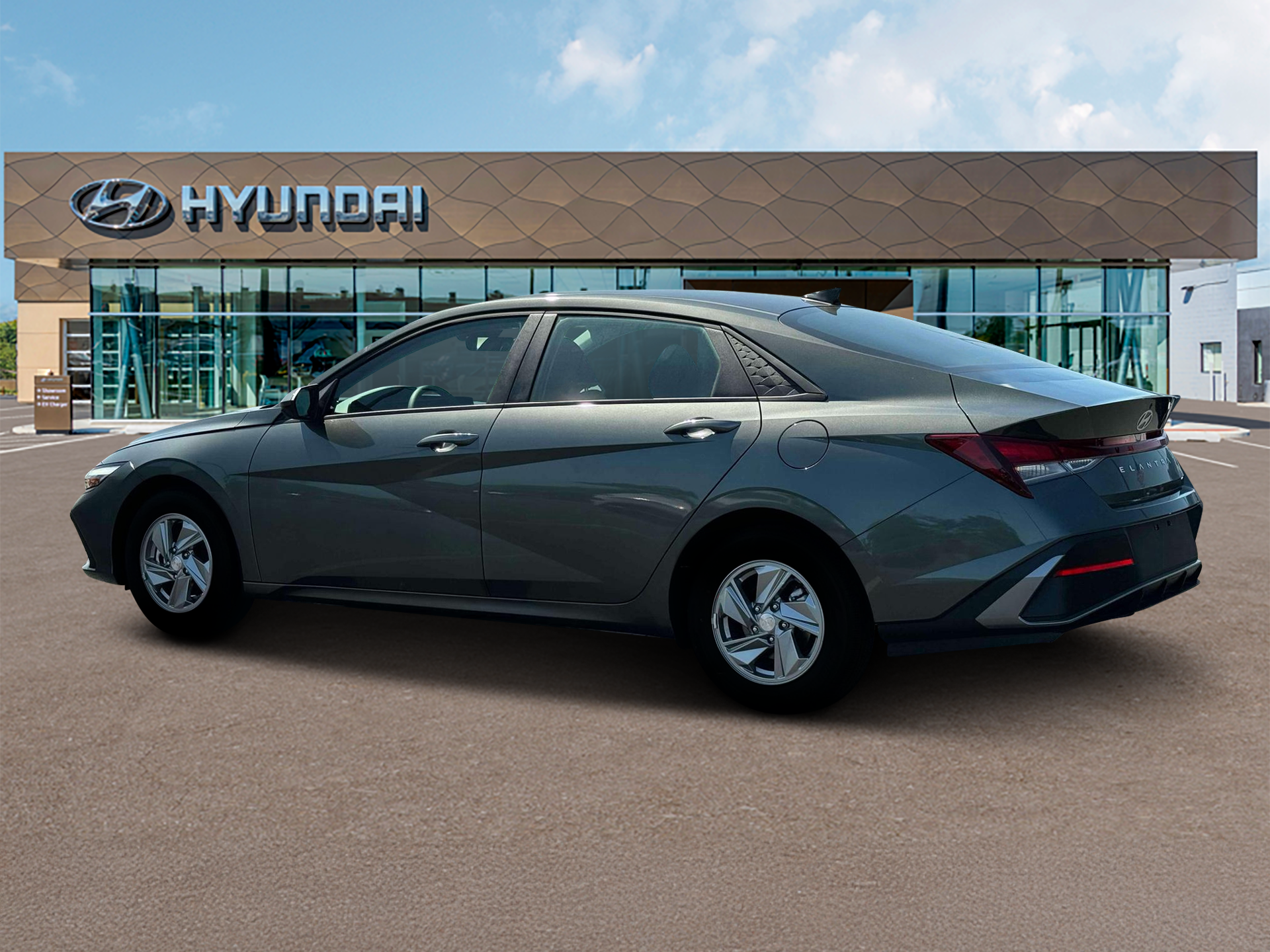 New 2025 Gray Hyundai SE image 4
