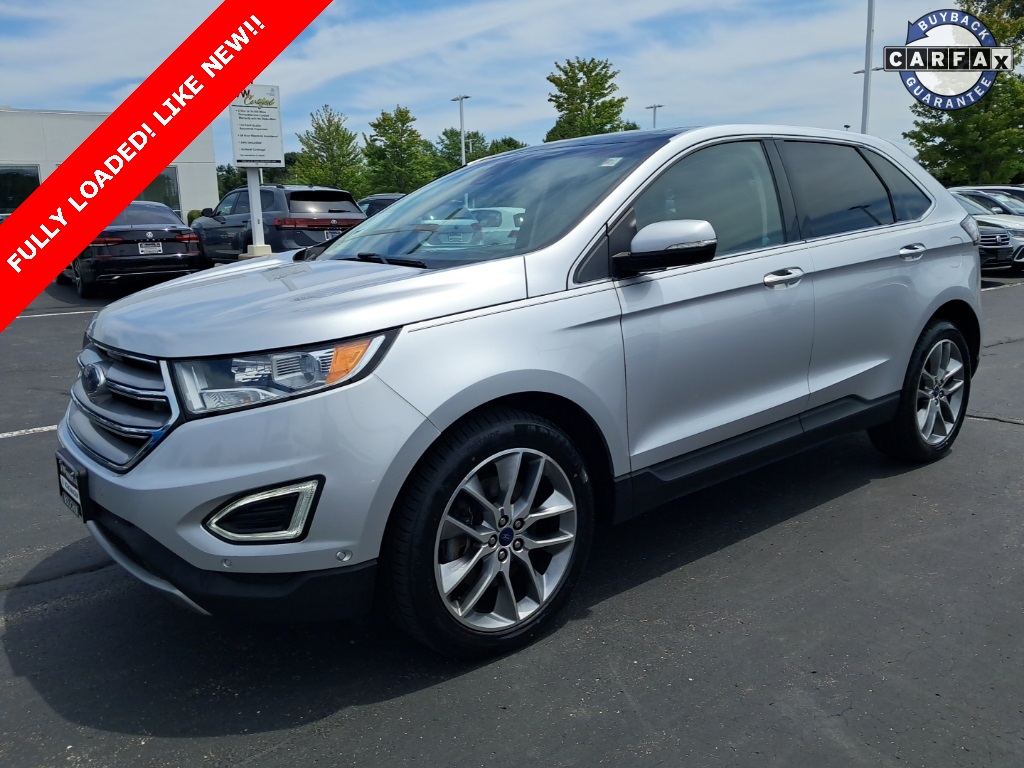Used 2017 Ford Edge Titanium with VIN 2FMPK4K88HBB72950 for sale in Franklin, WI