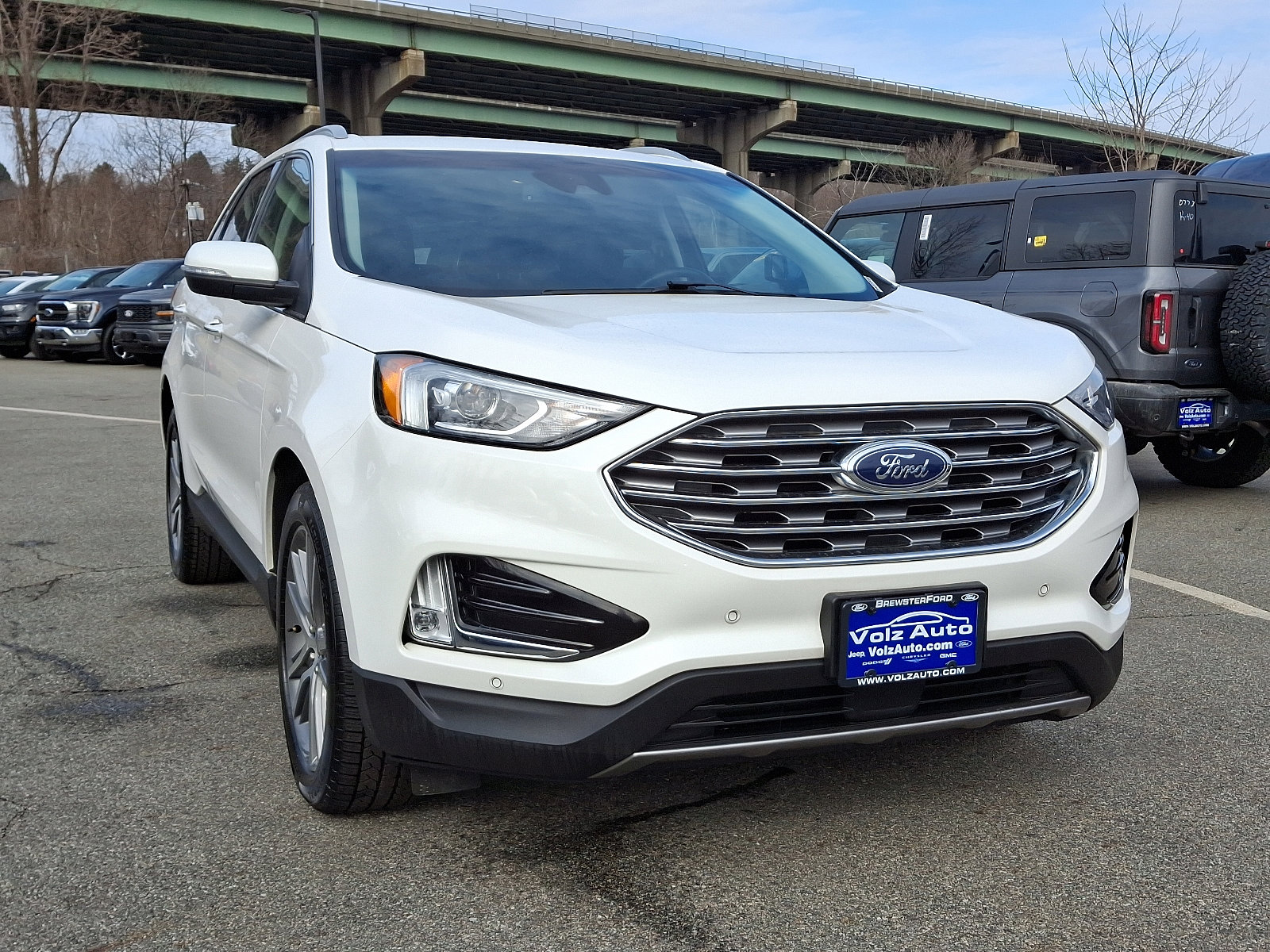 Certified 2020 Ford Edge Titanium with VIN 2FMPK4K96LBA65882 for sale in Brewster, NY