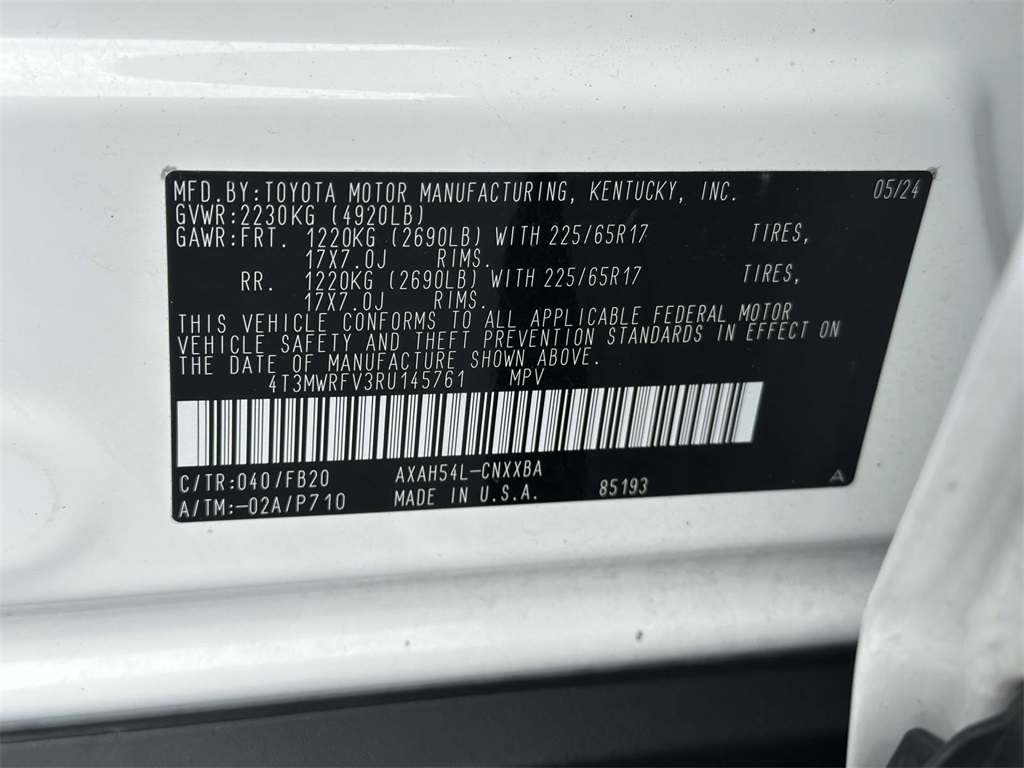 2024 Toyota RAV4 Hybrid LE photo 27