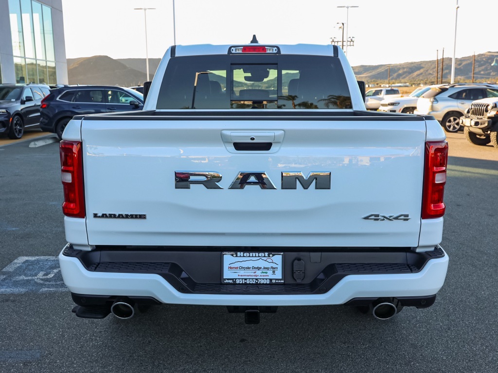 New 2026 Bright White Clear-Coat Exterior Paint RAM Laramie image 4