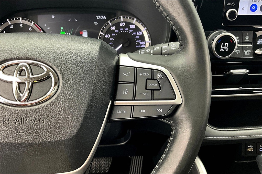 Used 2024 Midnight Black Metallic Toyota LE image 19