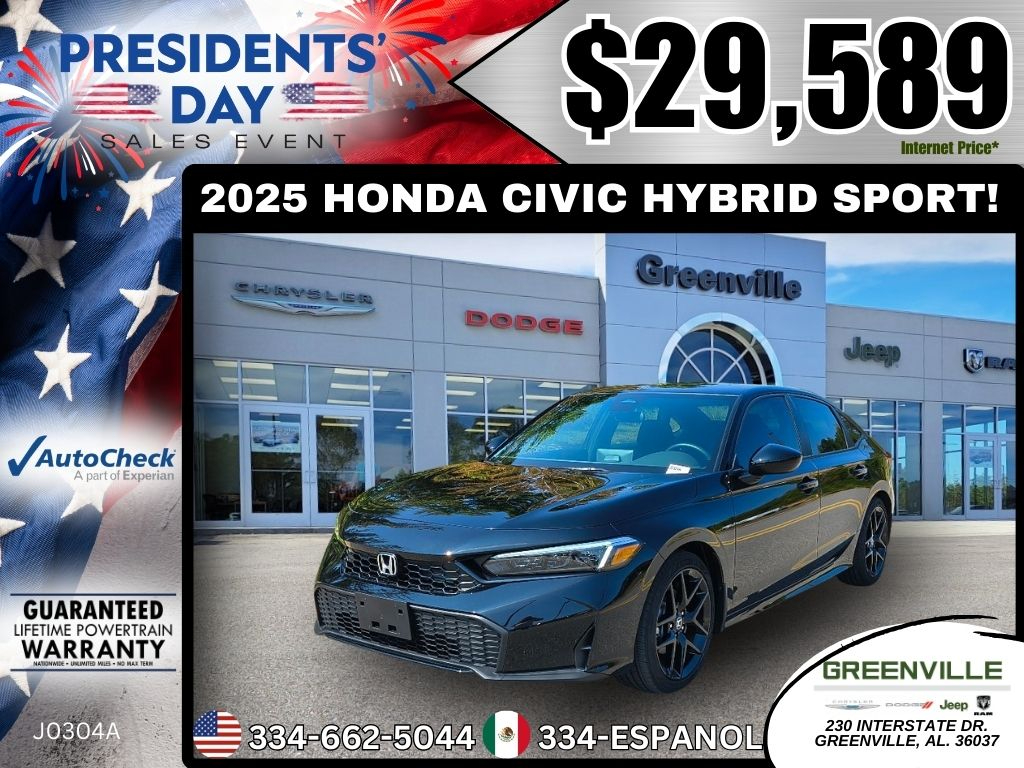 2025 Honda Civic Sport