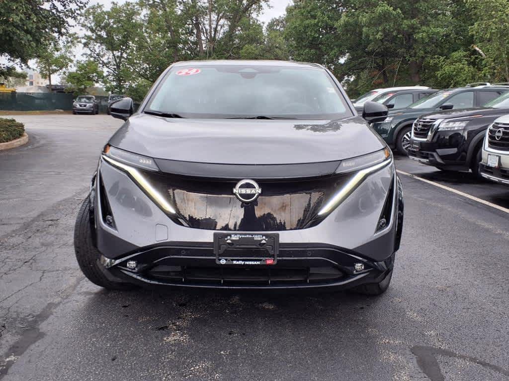 Certified 2024 Nissan ARIYA Evolve+ with VIN JN1DF0BB7RM741785 for sale in Woburn, MA