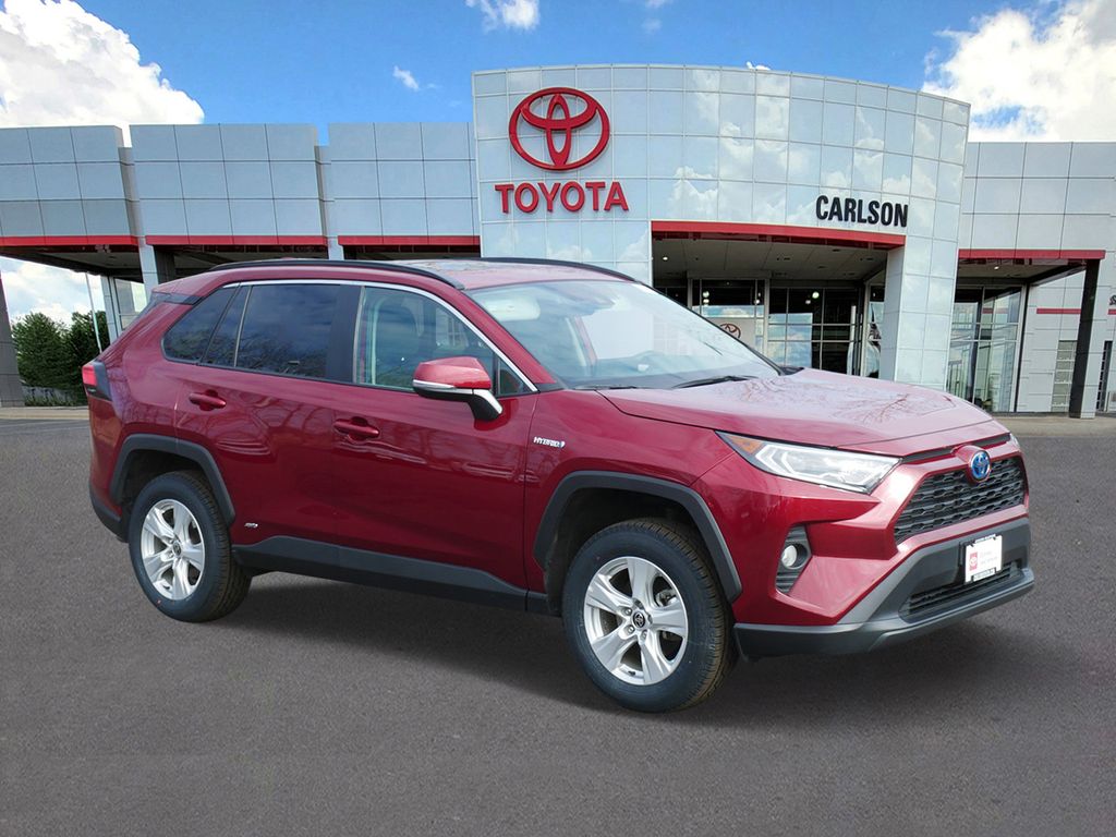 Certified 2021 Toyota RAV4 XLE with VIN 2T3RWRFV6MW121288 for sale in Minneapolis, Minnesota