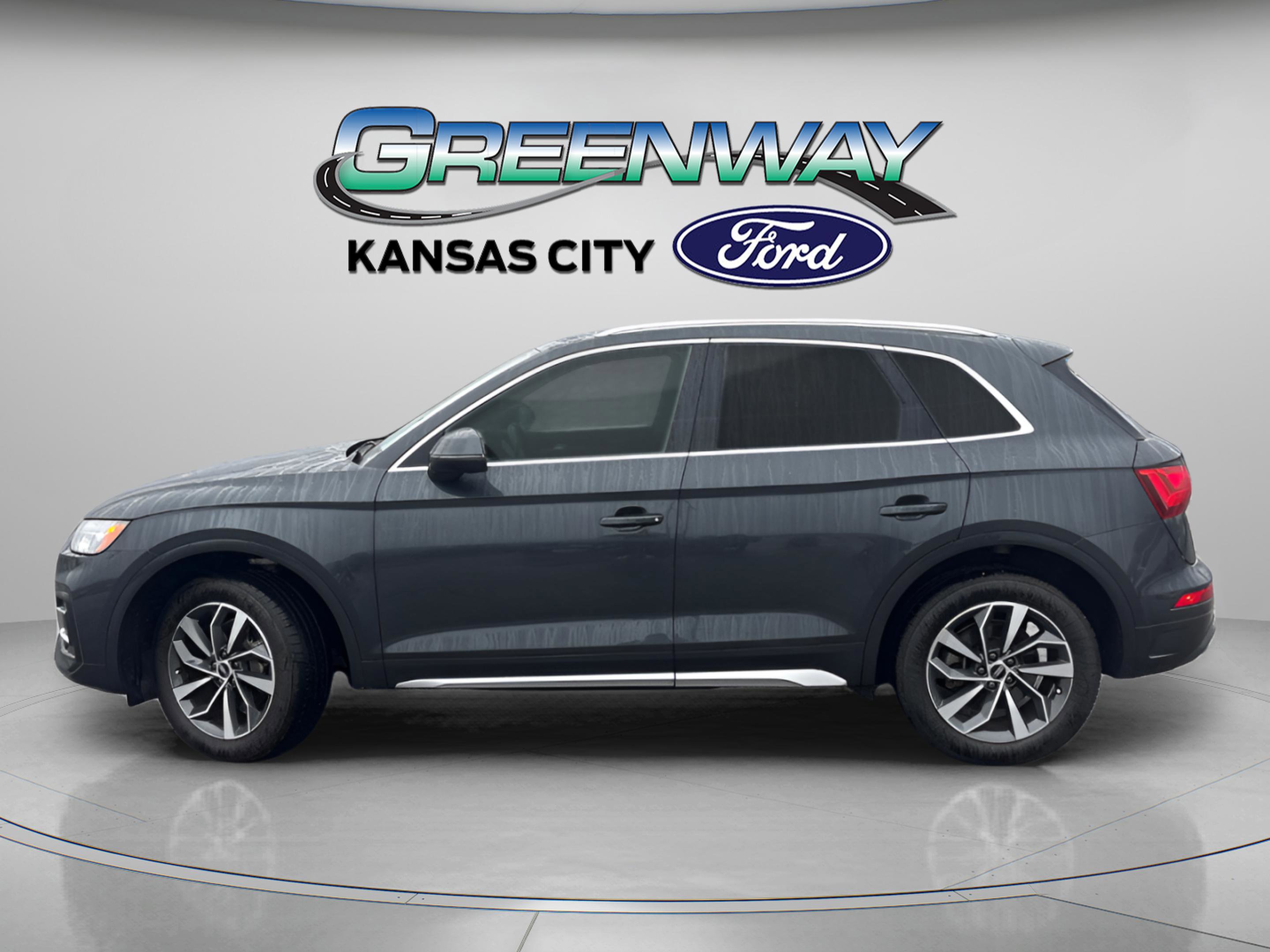 Used 2021 Audi Q5 Premium Plus with VIN WA1BAAFYXM2050840 for sale in Kansas City