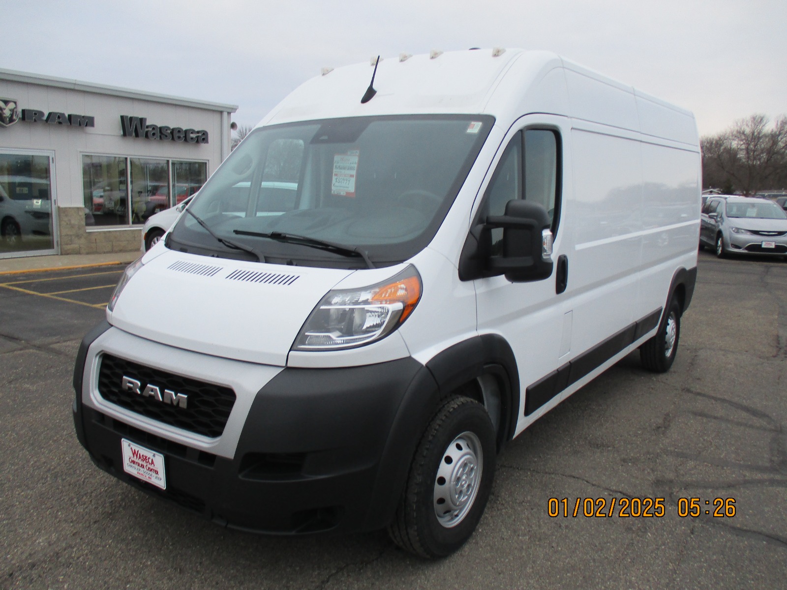 Used 2022 RAM ProMaster Cargo Van Base with VIN 3C6LRVDG0NE103853 for sale in Waseca, Minnesota