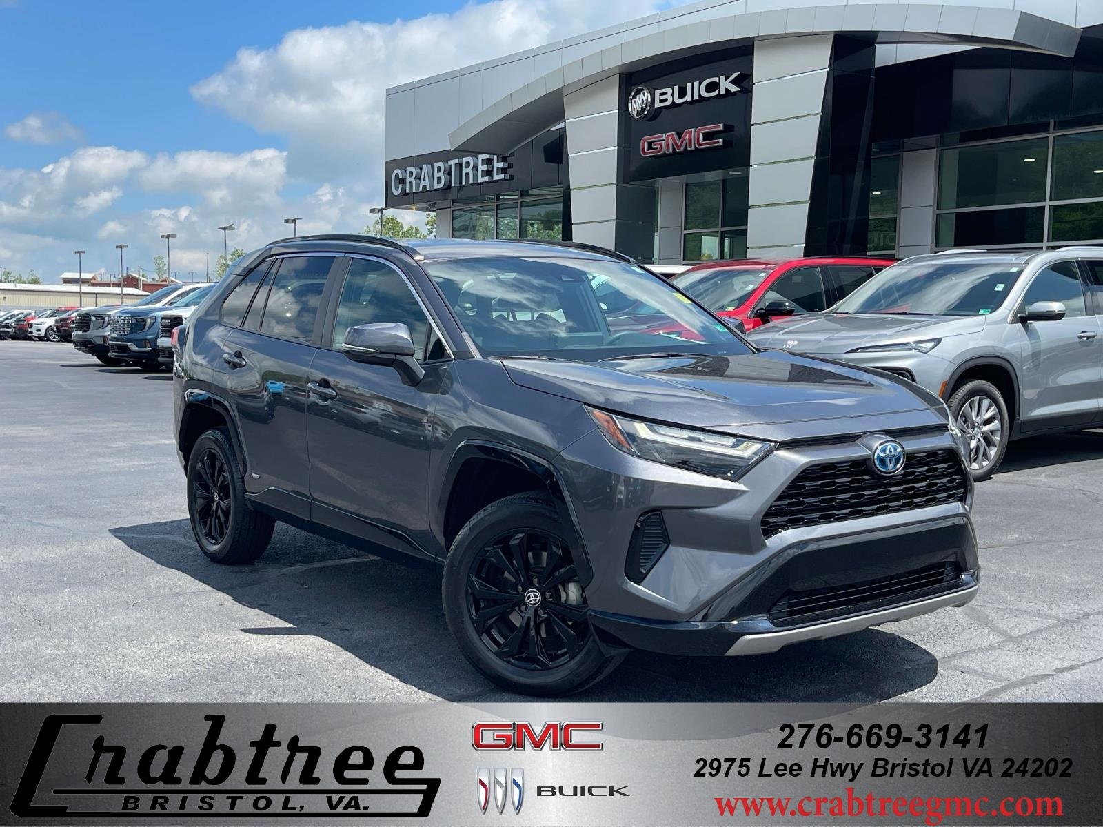 Used 2023 Gray Toyota SE image 1