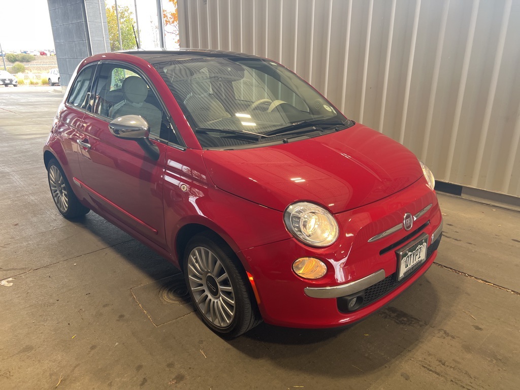 Used 2017 FIAT 500 Lounge with VIN 3C3CFFCR1HT594268 for sale in Highlands Ranch, CO