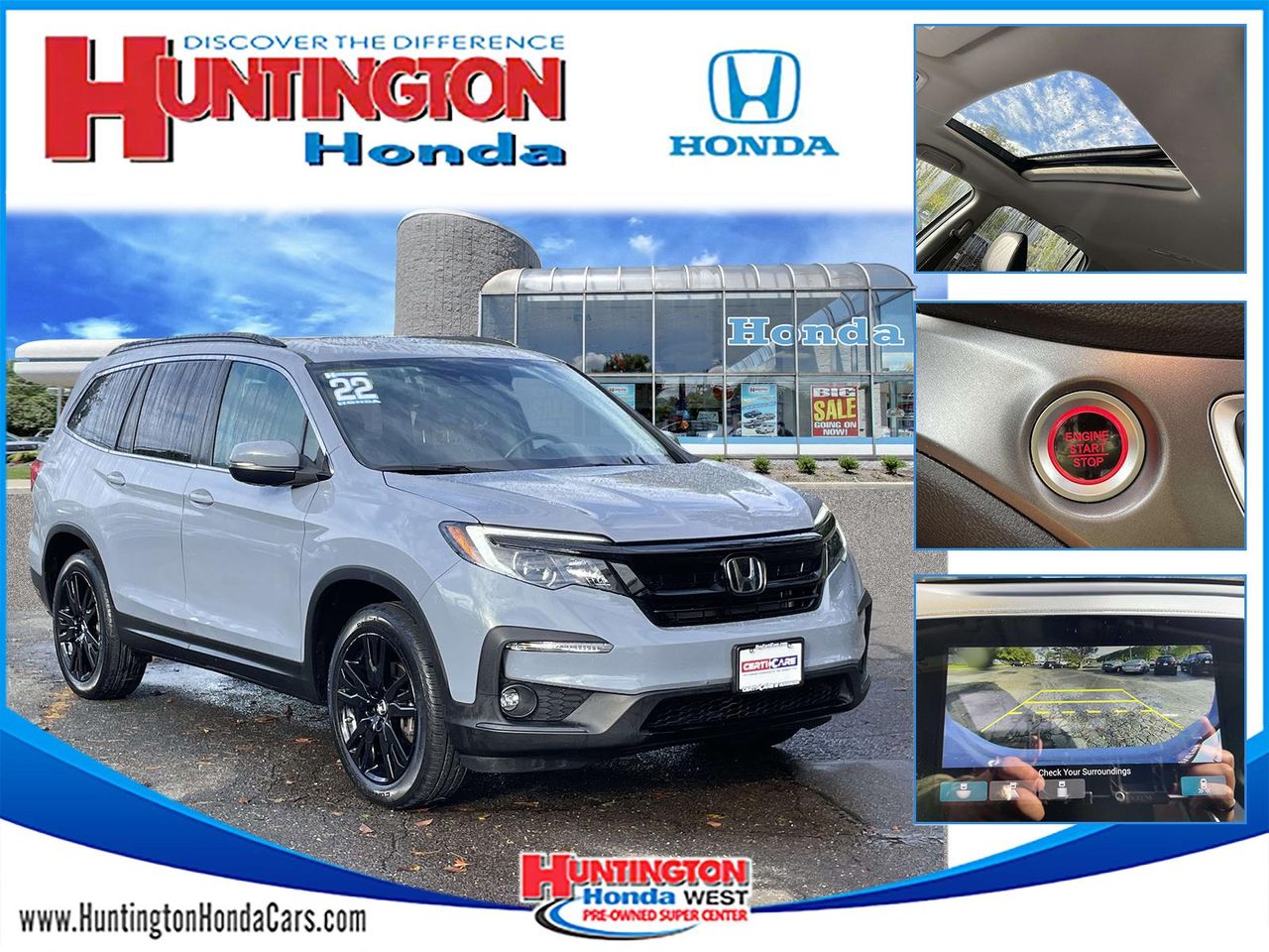 2022 Honda Pilot SE's photo