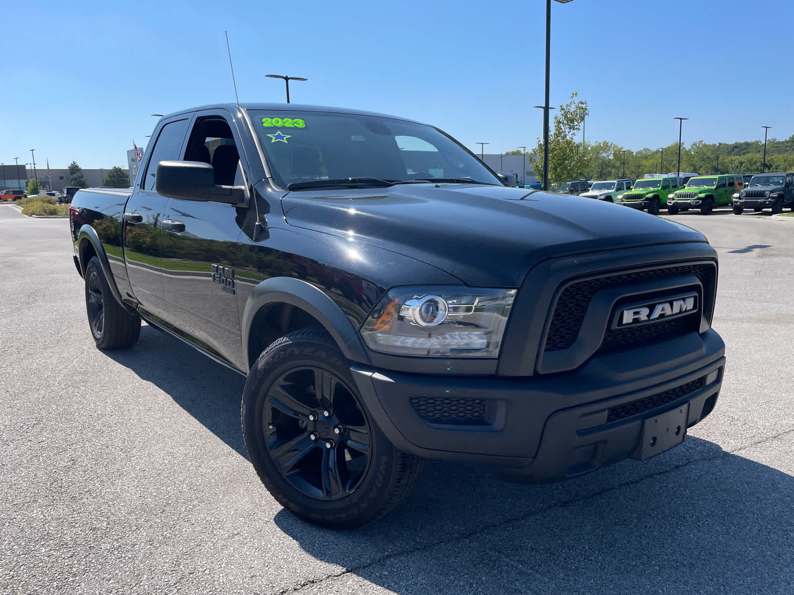 Used 2023 RAM Ram 1500 Classic Warlock with VIN 1C6RR6GG9PS565050 for sale in Kansas City