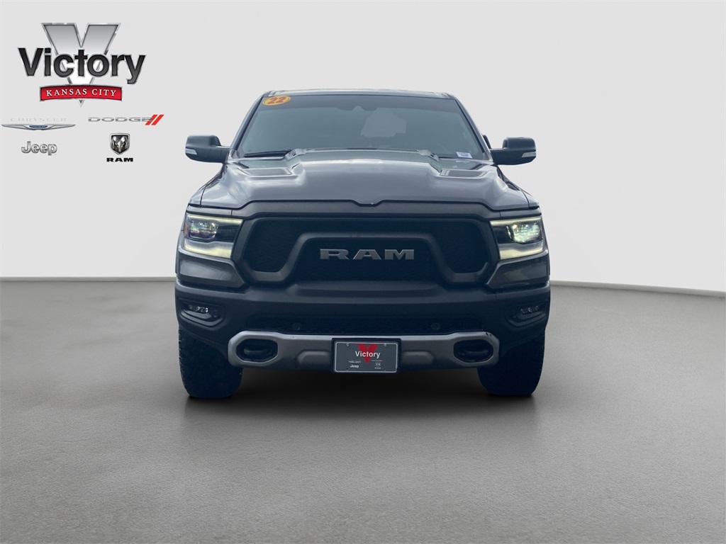 Used 2022 RAM Ram 1500 Rebel with VIN 1C6SRFLT1NN197933 for sale in Kansas City