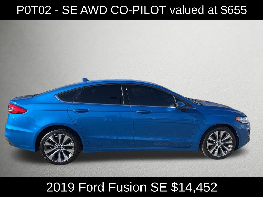 Used 2019 Ford Fusion SE with VIN 3FA6P0T90KR279152 for sale in Elizabethtown, KY