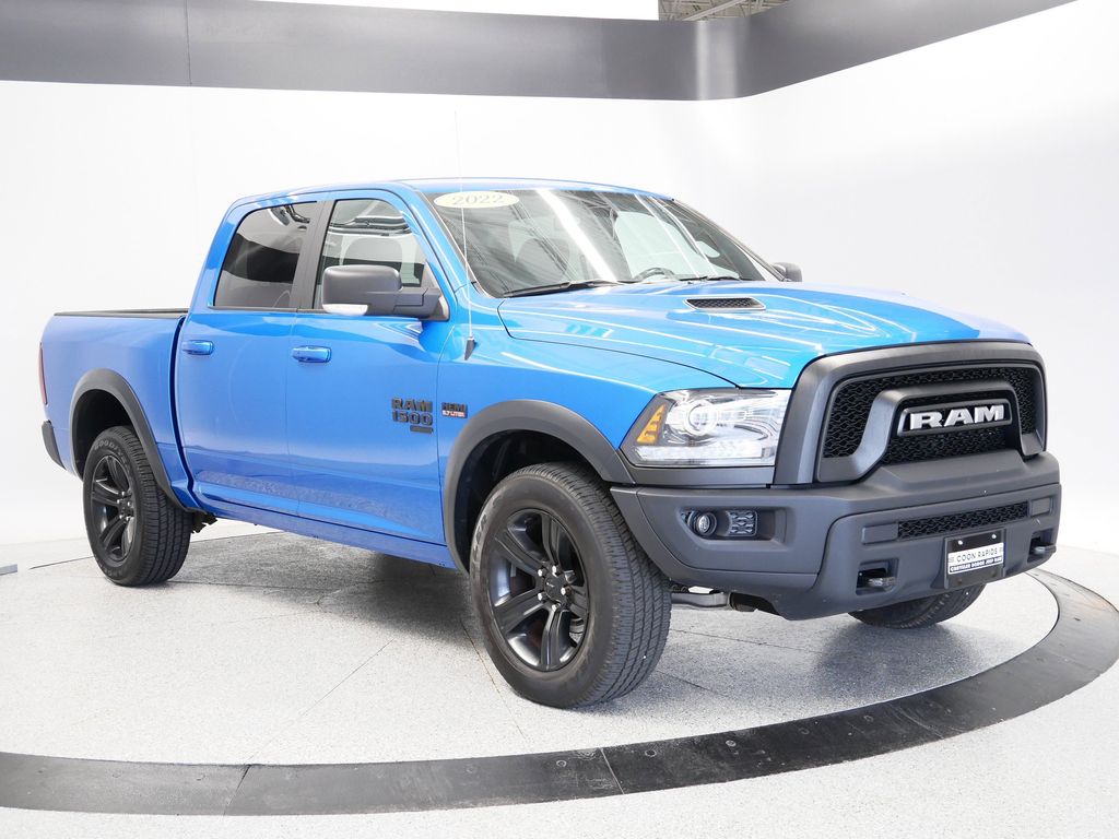 Used 2022 RAM Ram 1500 Classic Warlock with VIN 1C6RR7LT8NS204141 for sale in Coon Rapids, Minnesota