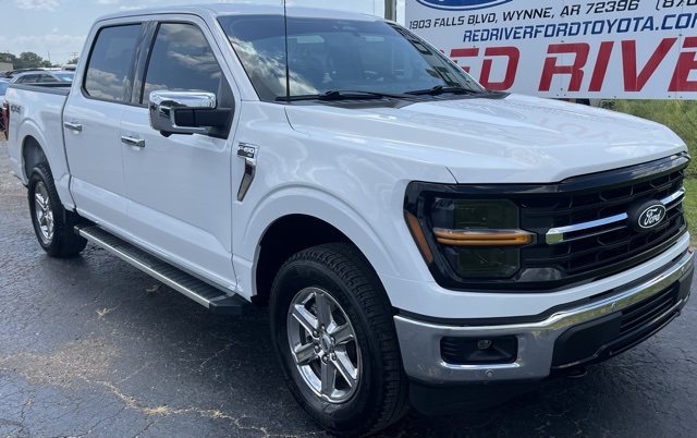 Used 2024 Ford F-150 XLT with VIN 1FTFW3L50RKD56144 for sale in Little Rock
