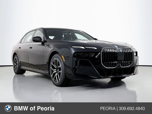 New 2025 Black BMW 760i xDrive image 1