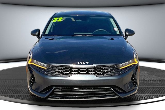 Used 2022 Kia K5 LXS with VIN 5XXG14J23NG142058 for sale in Kansas City