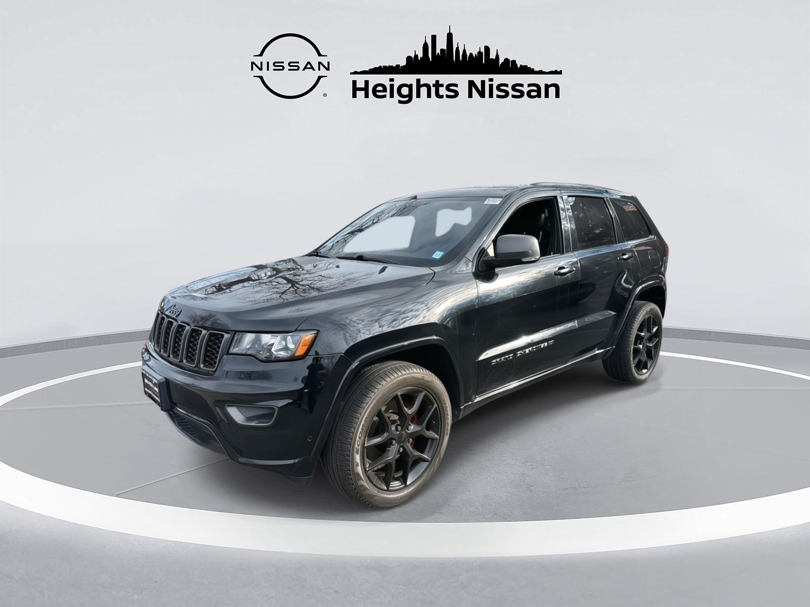 Used 2021 Jeep Grand Cherokee 80th Edition with VIN 1C4RJFBGXMC528246 for sale in Jackson Heights, NY