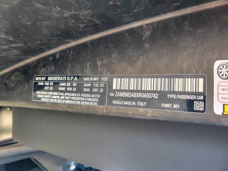 2024 MASERATI MC20 - Image 27