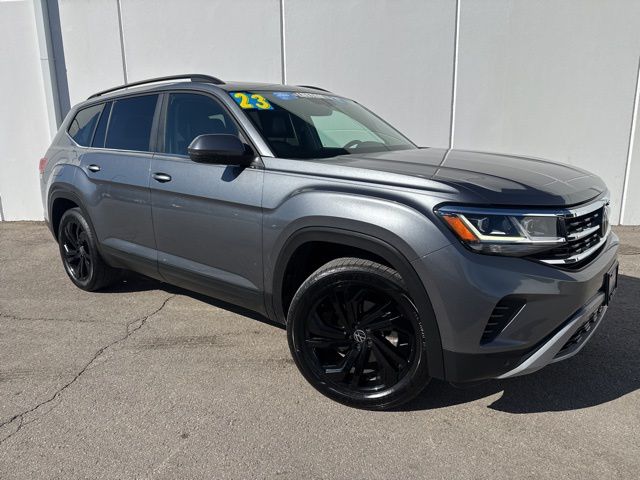 Certified 2023 Volkswagen Atlas SE w/Tech with VIN 1V2KR2CA0PC508944 for sale in Kansas City