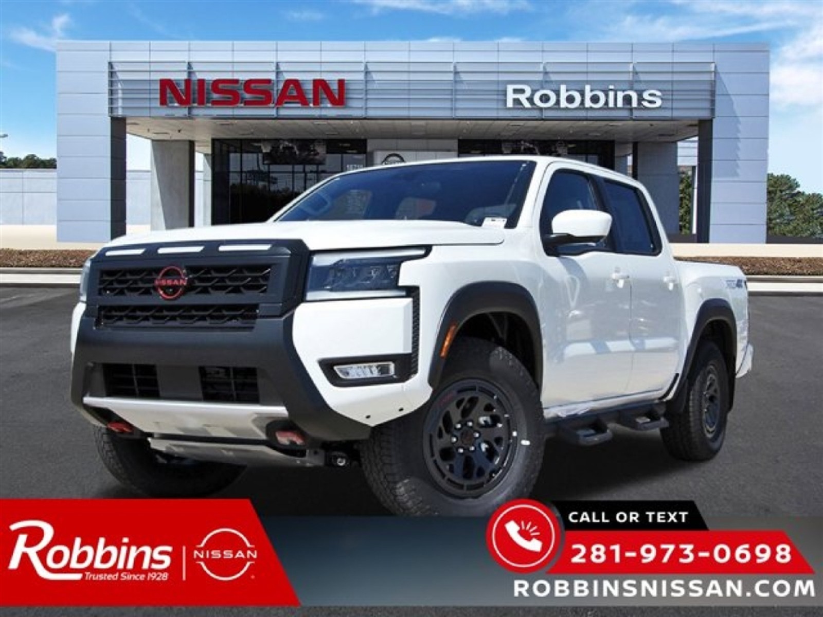 2026 Nissan Frontier Crew Cab PRO-4X® White at Robbins Nissan