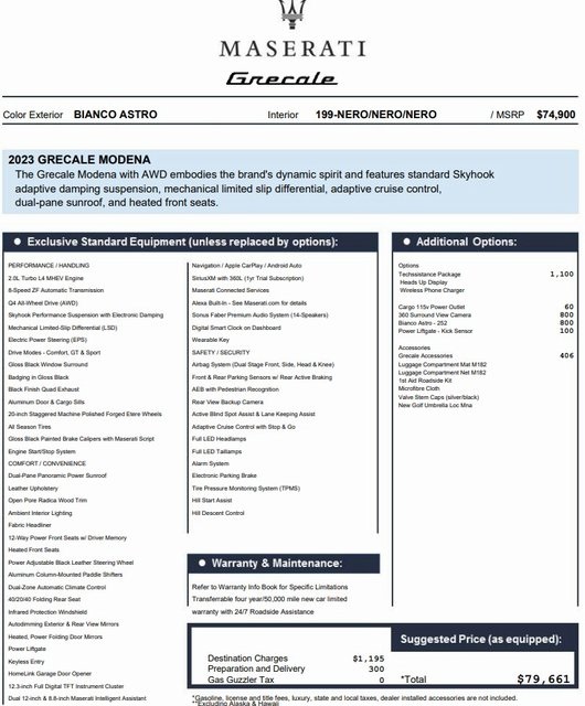 2023 Maserati Grecale MODENA's photo