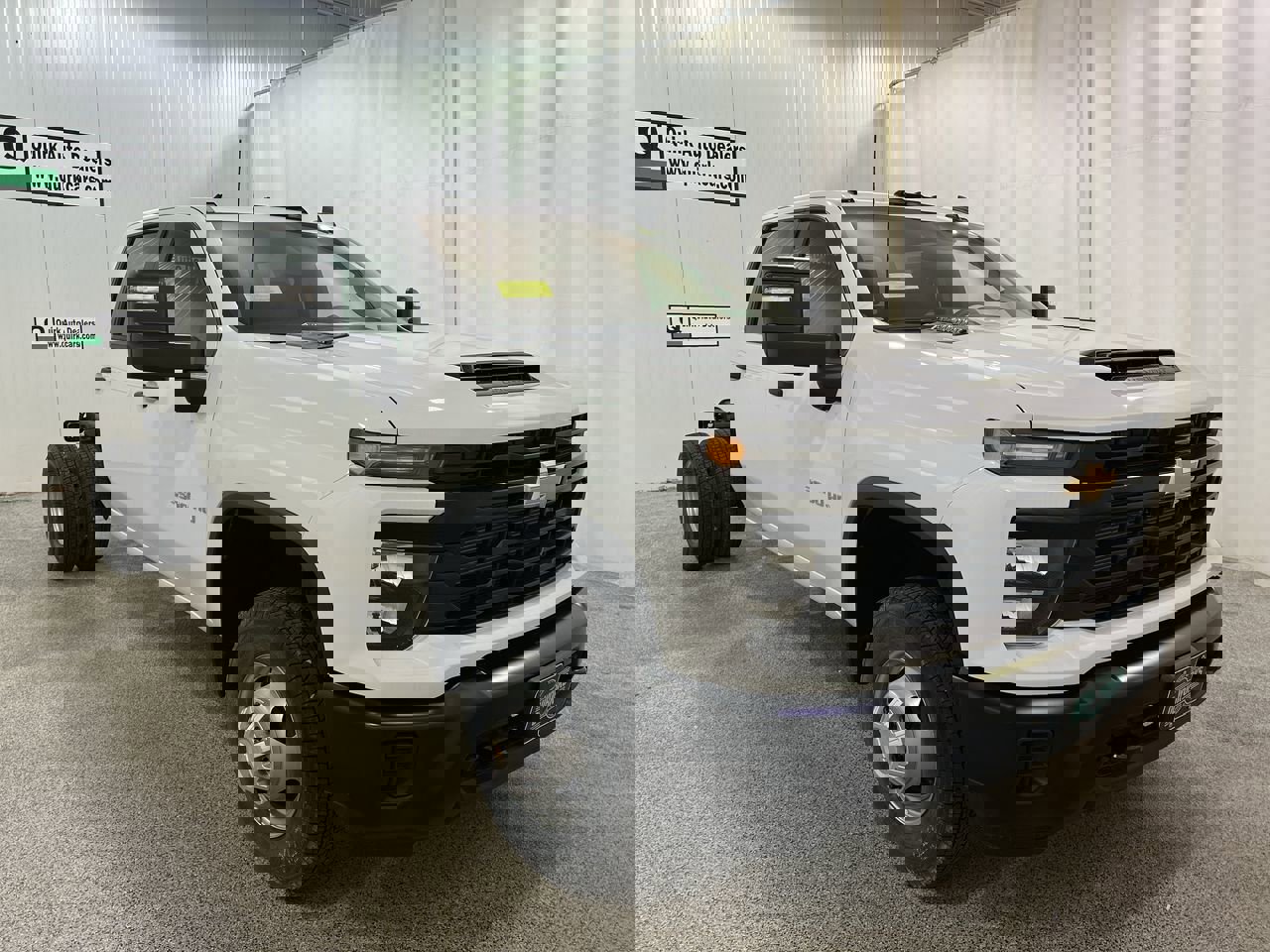 New 2025 Summit White Chevrolet Work Truck image 1